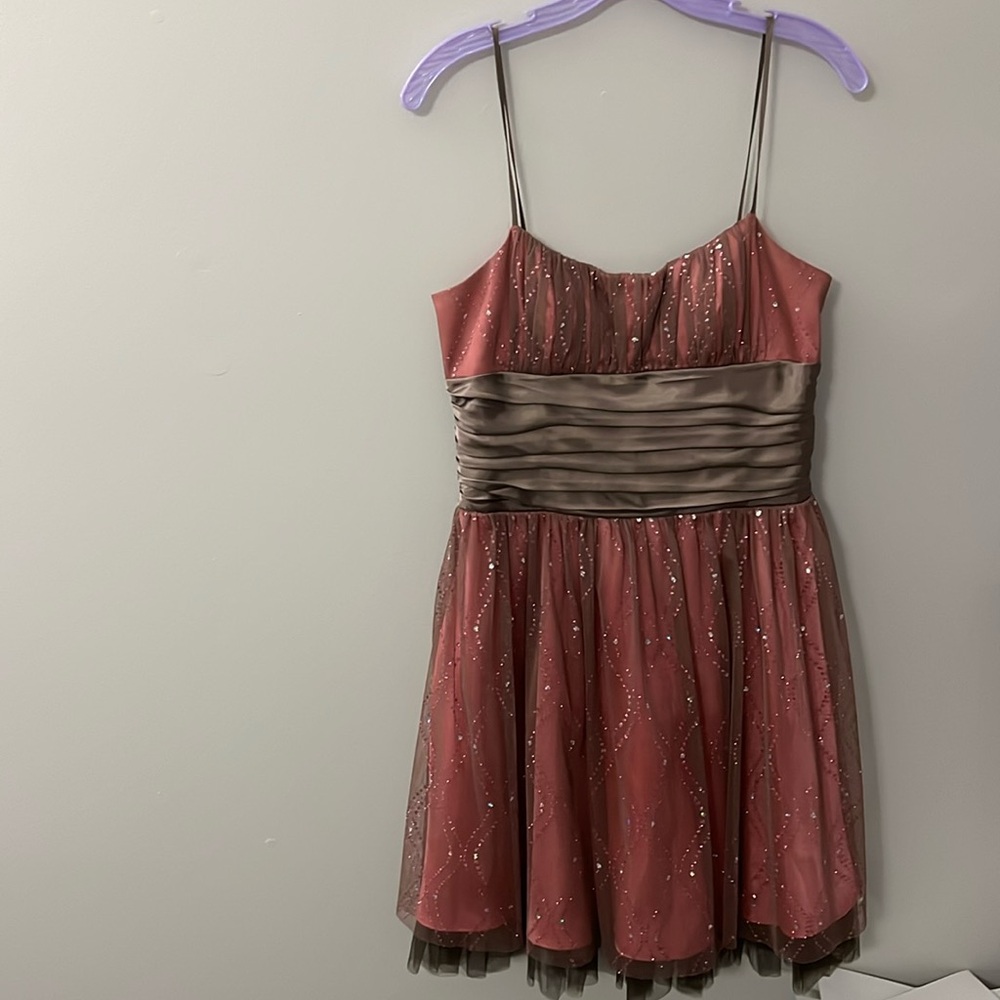 Pink sparkle party / banquet / homecoming dress